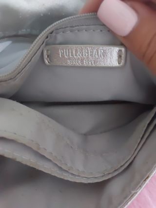 Bolso plateado