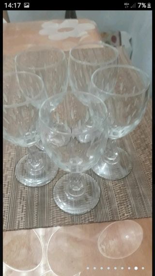 COPAS CRISTAL TALLADO