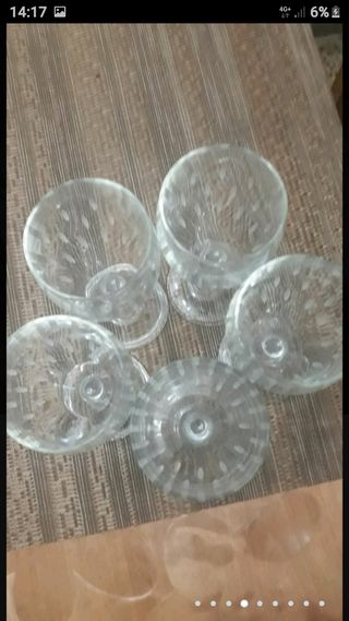 COPAS CRISTAL TALLADO