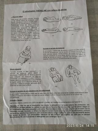 Cojin Almohada de lactáncia y maternidad