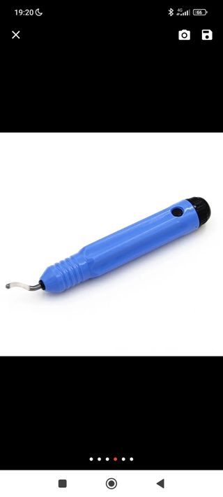 cuchilla para limpiar piezas