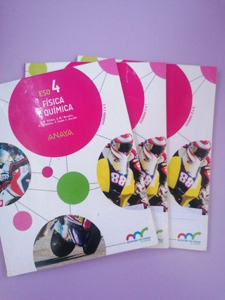 Libros física y química 4 ESO