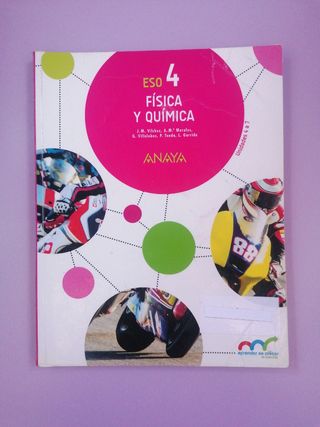 Libros física y química 4 ESO