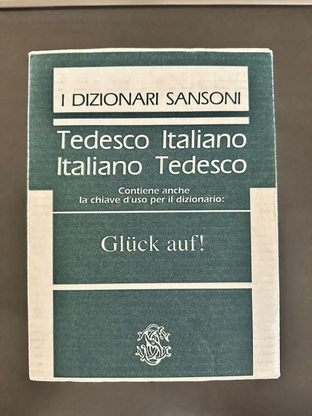 Dizionario italiano- tedesco Sansoni