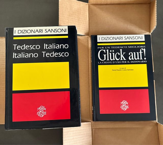 Dizionario italiano- tedesco Sansoni