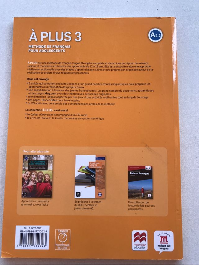 ISBN 9788417710323 A PLUS 3