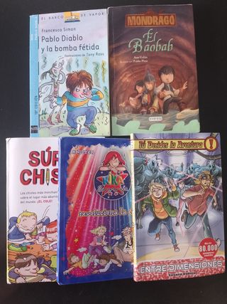 libros juveniles lote a 3€