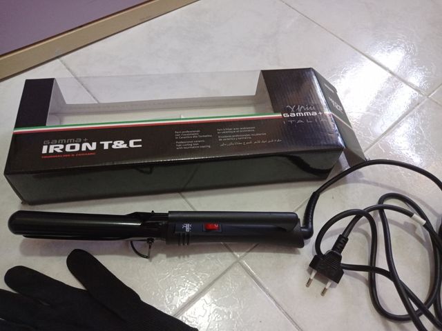 plancha de pelo para hacer tirabuzones