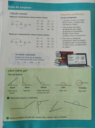 Matemáticas 6° primaria. Santillana.