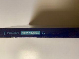 Libro física y química 1º BACH sin uso