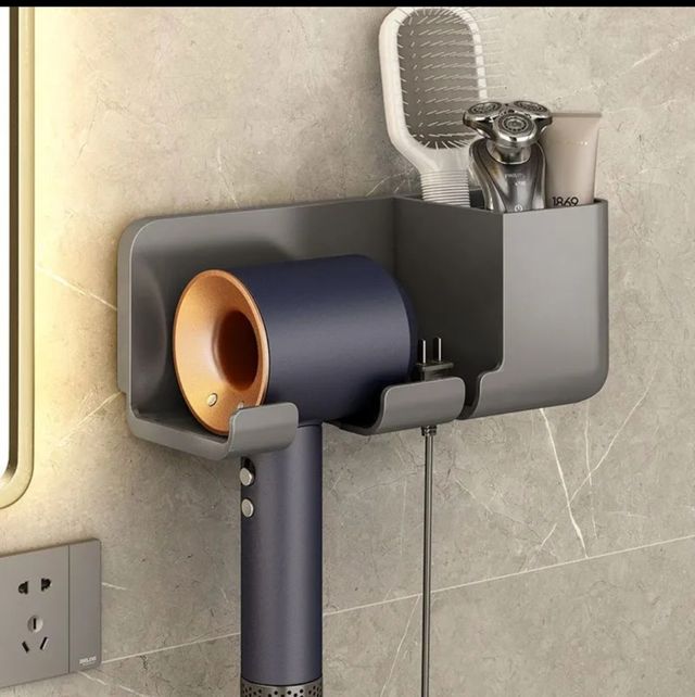 soporte para secador de pelo