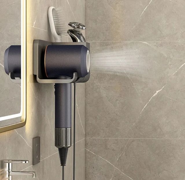 soporte para secador de pelo