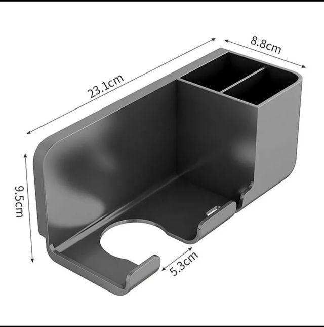 soporte para secador de pelo