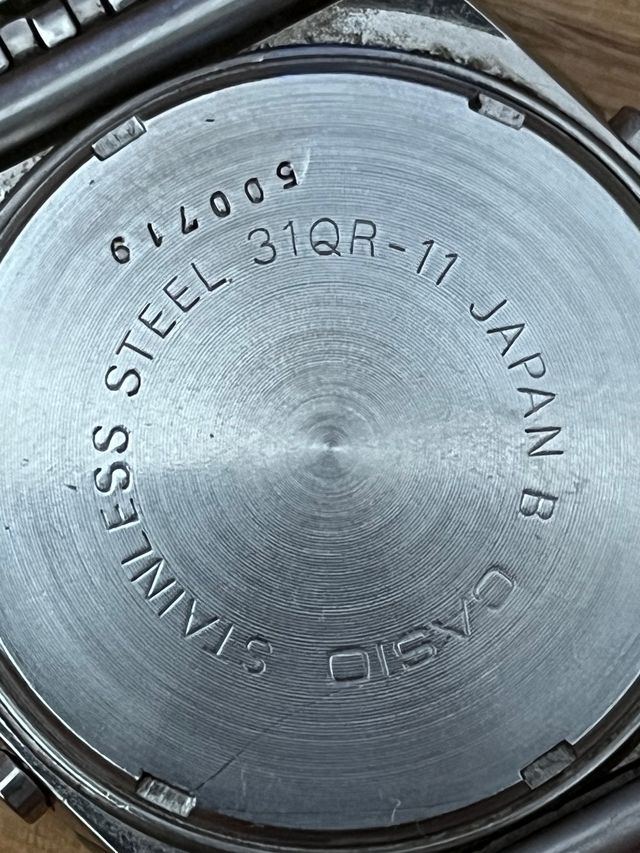 ANTIGUO RELOJ CASIO 31QR-11