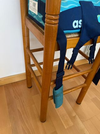 Trona madera con accesorio