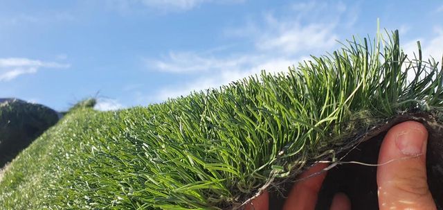 Césped artificial reciclado