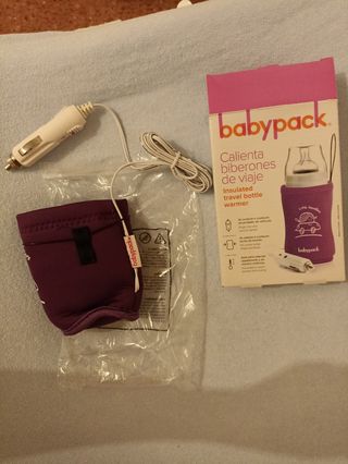 calienta biberones babypack