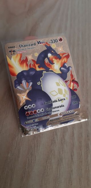 Carta metálica Pokemon
