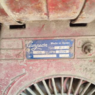 Motor gasolina hormigonera