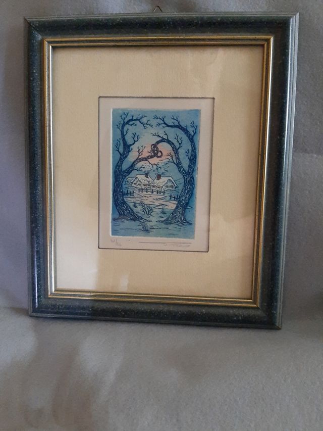 quadretto acquaforte