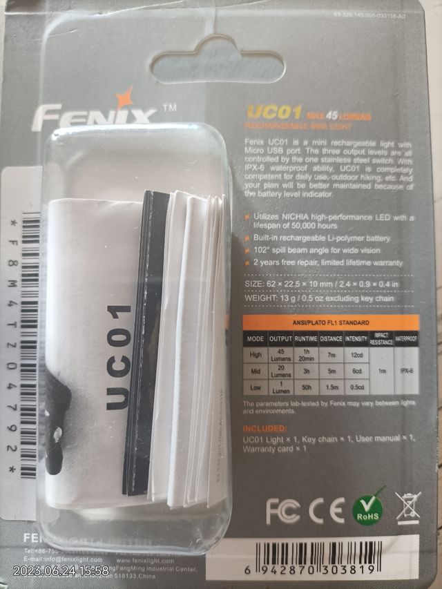 Fenix mini torcia