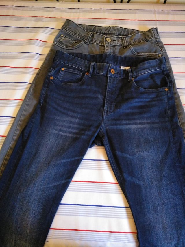 Pantalones tejanos talla 13-14 (164cm)