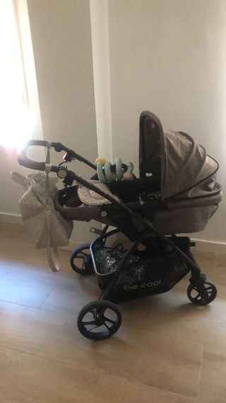 Carrito bebe be cool Gris/negro