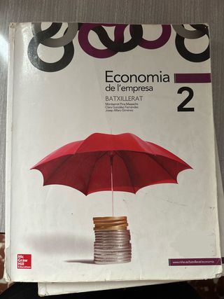 Libro Economia 2n bachillerato
