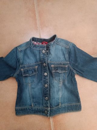 Chaqueta tejana niña