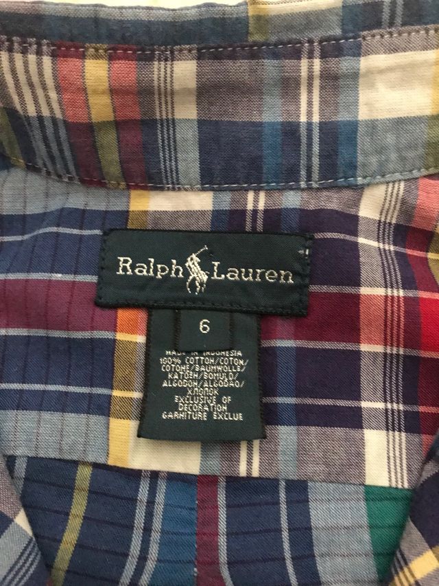 Camicia estiva bambino Ralph Lauren