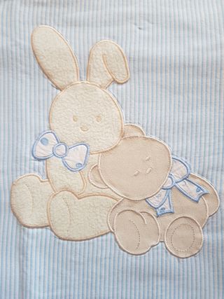 Funda para nórdico y funda almohada cuna niño
