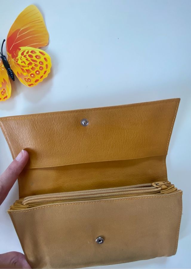 Portafogli giallo Piquadro