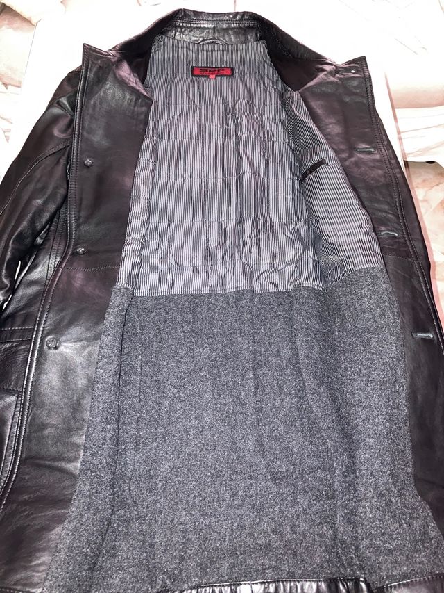 Chaqueta 3/4 hombre marca Springfield Piel