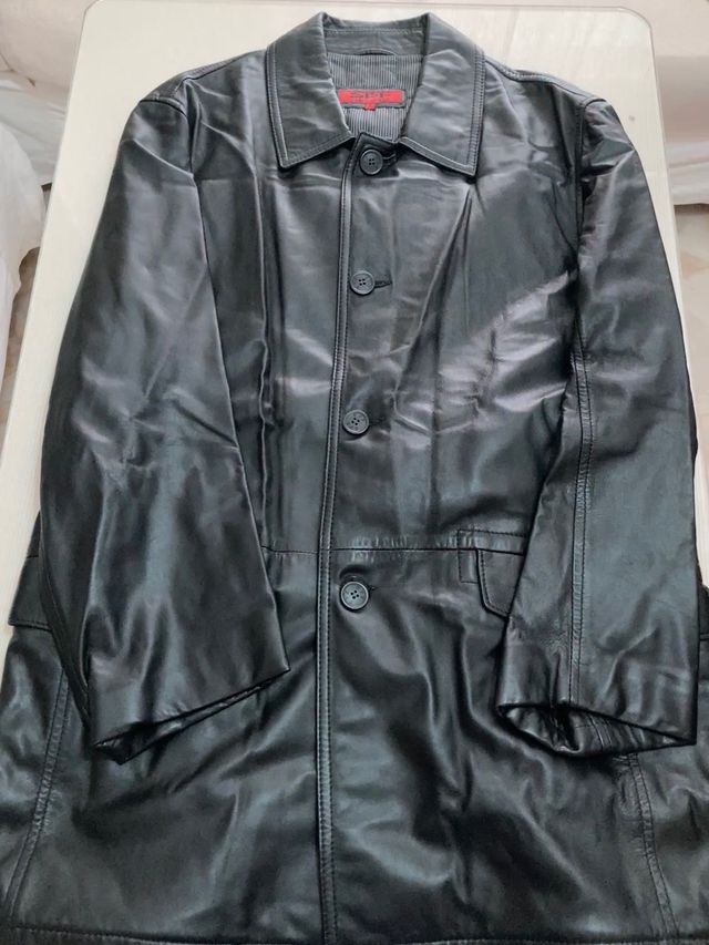 Chaqueta 3/4 hombre marca Springfield Piel