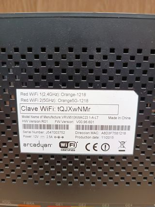 Router Livebox Multimedia