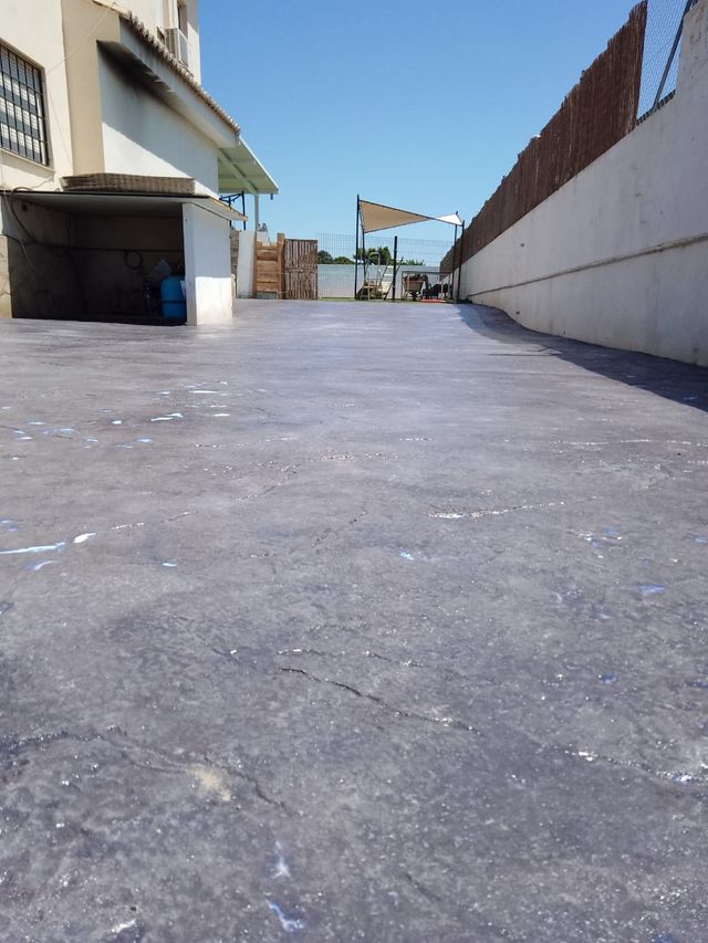 hormigón impreso todo suelo vertical