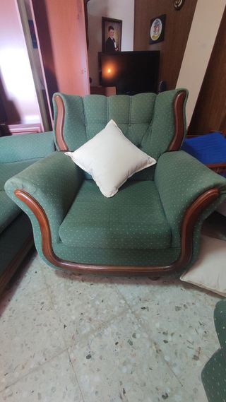 Tresillo completo tipo vintage