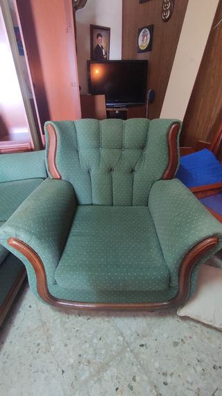 Tresillo completo tipo vintage