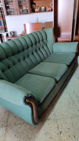 Tresillo completo tipo vintage