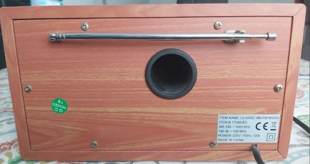 Radio estilo Vintage