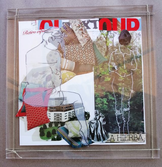 Lola Camacho. Collage Retiro espiritual