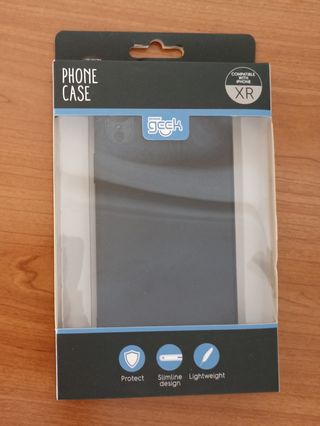 Funda negra iPhone XR