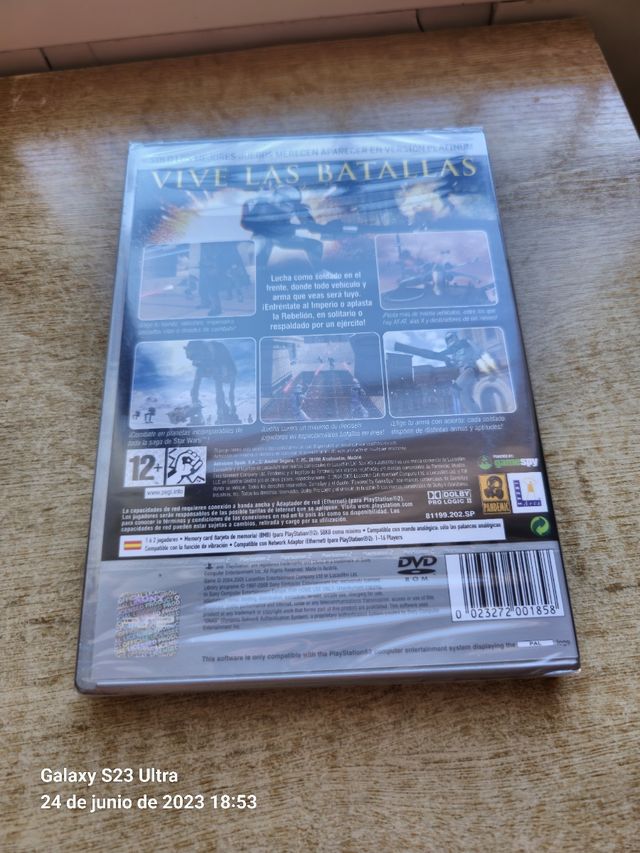 STAR WARS PRECINTADO PLAY 2
