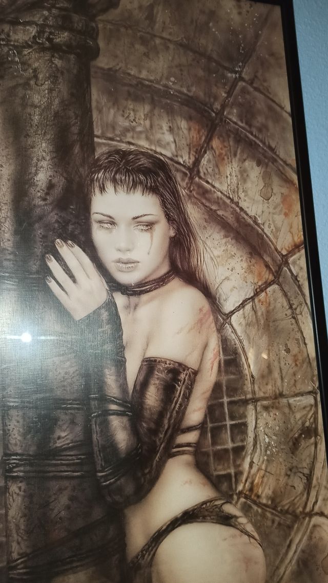 luis royo poster enmarcado