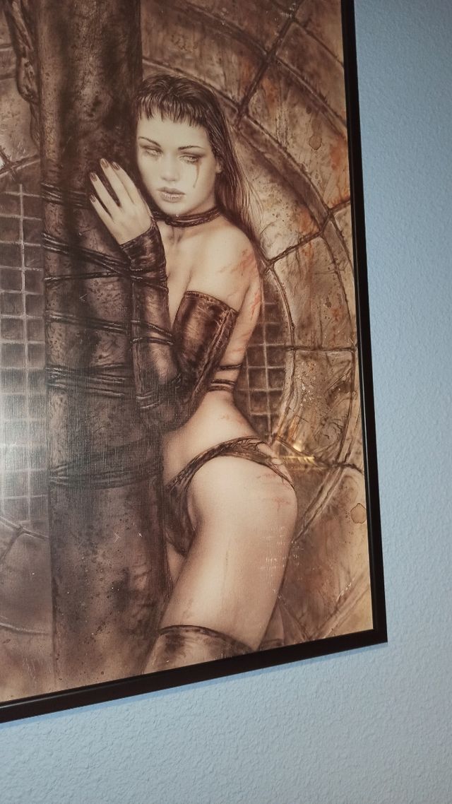 luis royo poster enmarcado