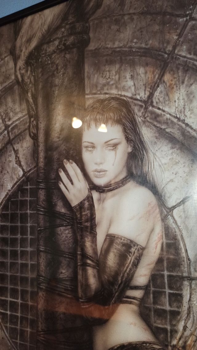 luis royo poster enmarcado