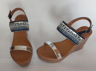 Sandalias de cuña