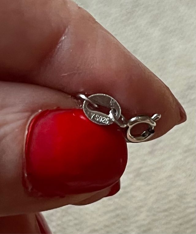 Colgante en plata de ley, NUEVO