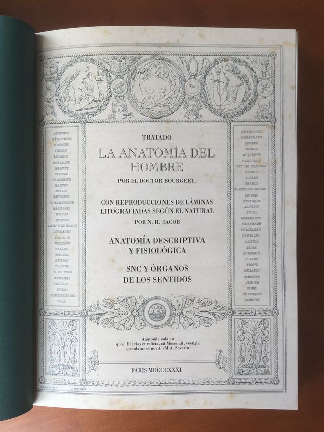 Libro LA ANATOMIA DEL HOMBRE