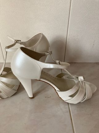Sandalias novia o ceremonia 37